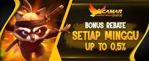 Rebate Mingguan Slot Online Tertinggi promotional banner